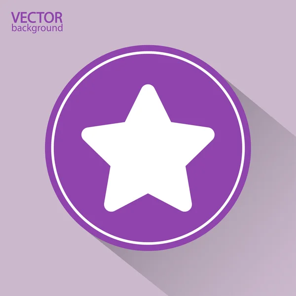 Ícone da estrela — Vetor de Stock