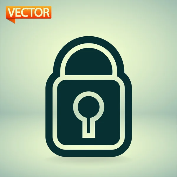 Lock icon — Stock Vector