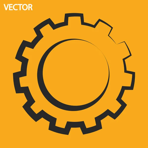 Icono del engranaje — Vector de stock