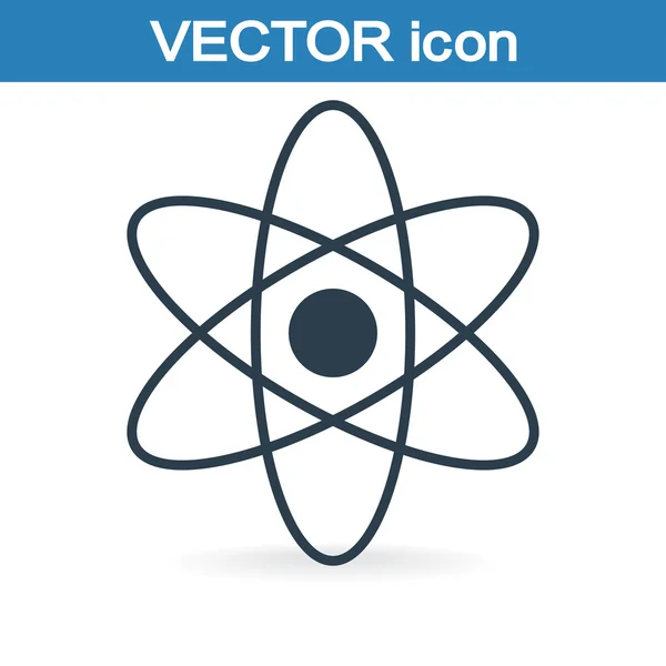 Ícone abstrato do modelo de ciência física — Vetor de Stock