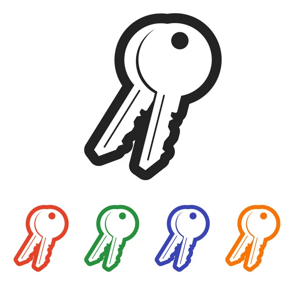 Ключ Icon дизайн — стоковий вектор