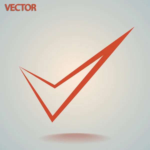 Marca de verificación — Vector de stock