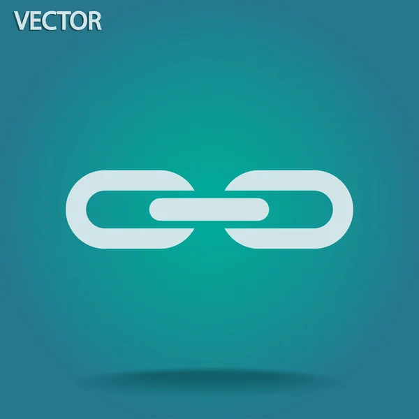 Icono de eslabón — Vector de stock