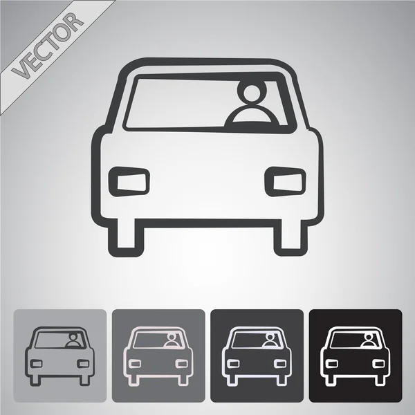 Auto pictogram ontwerp — Stockvector