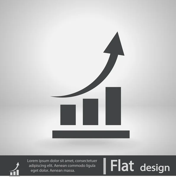 Ícone gráfico — Vetor de Stock