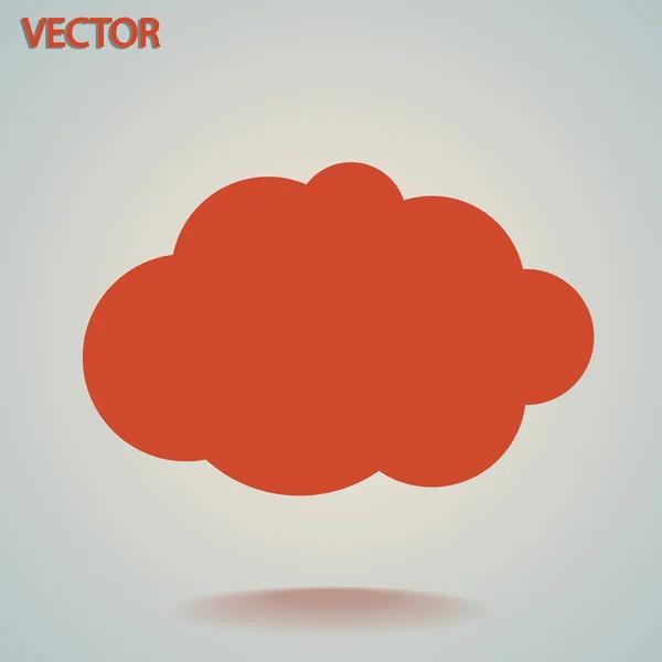 Cloud icon — Stock Vector