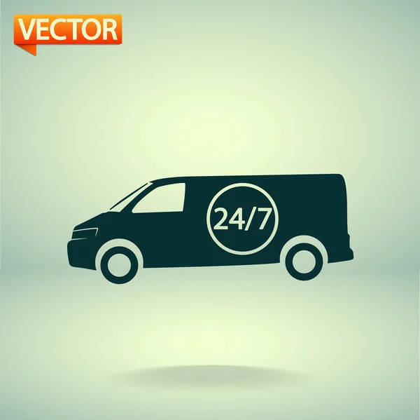 Lading pictogram. Delivery Service — Stockvector