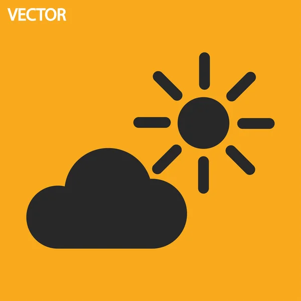 Icône web météo — Image vectorielle