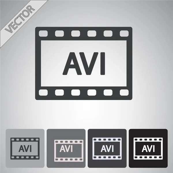 Video icon design — Stock Vector