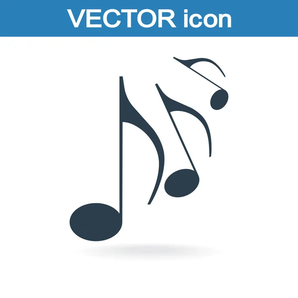 Icono de música — Vector de stock