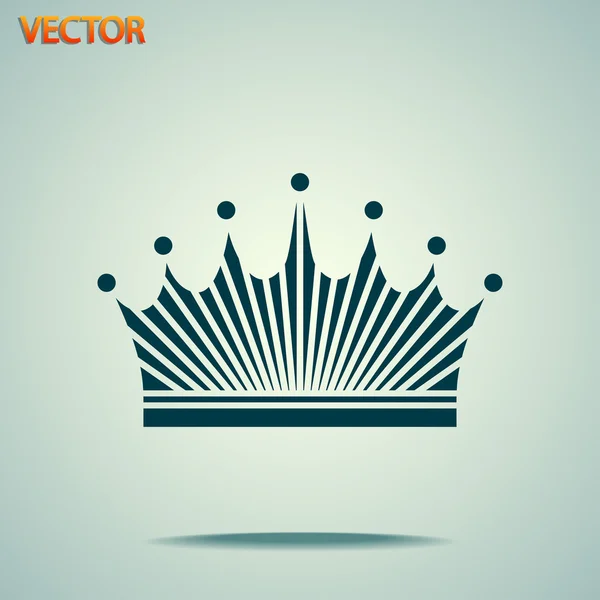 Icono de corona — Vector de stock