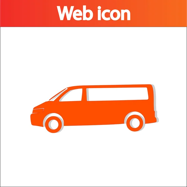 Icono de camión — Vector de stock