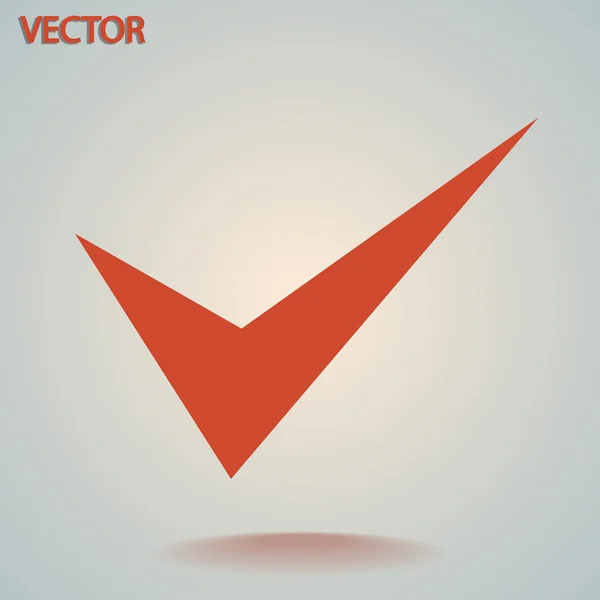 Marca de verificación — Vector de stock