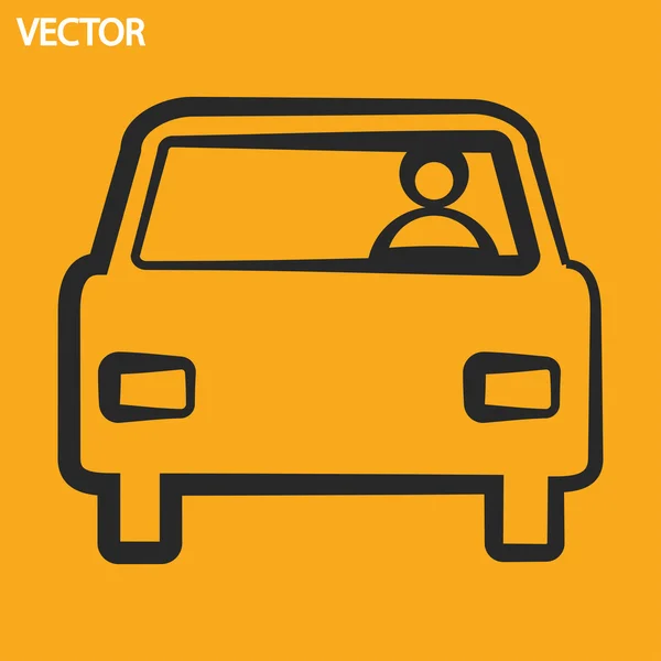 Auto pictogram — Stockvector