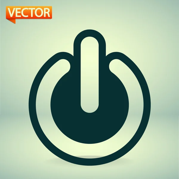 Icono de poder — Vector de stock