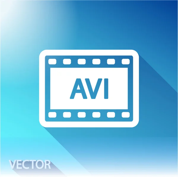 Video pictogram ontwerp — Stockvector