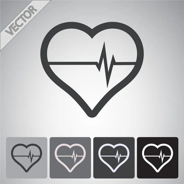 Heart Icon — Stock Vector