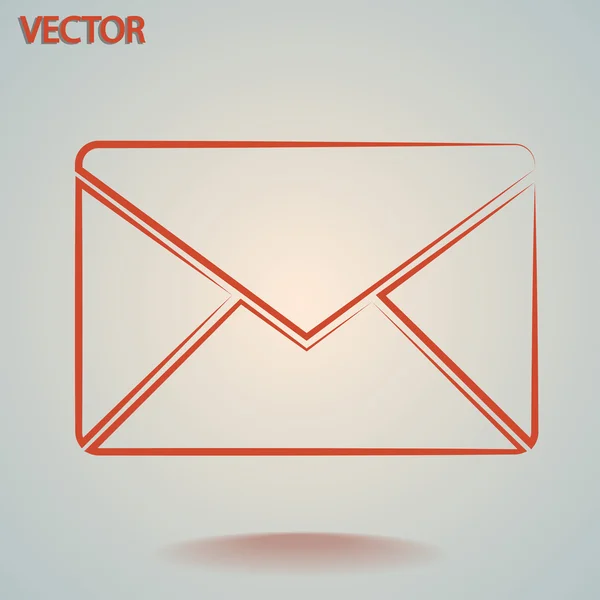 Pictogram envelop post — Stockvector