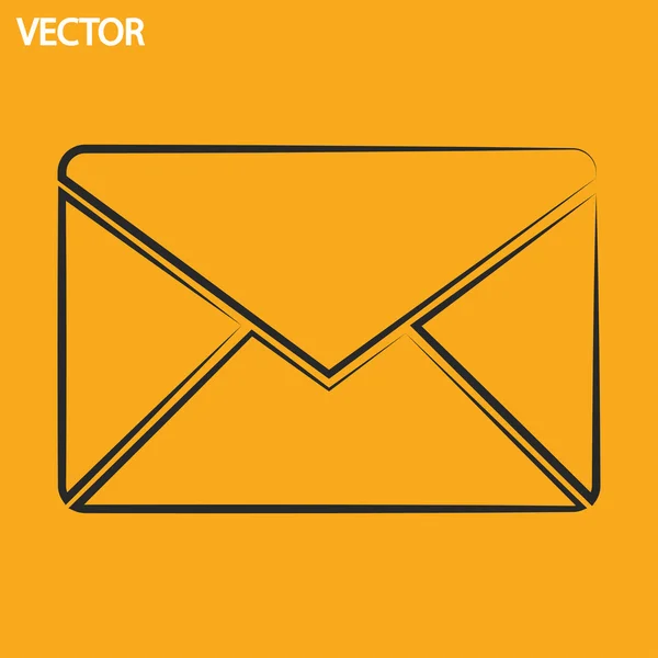 Envelope Mail icon — Stock Vector