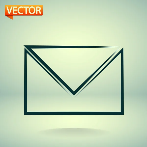 Pictogram envelop post — Stockvector