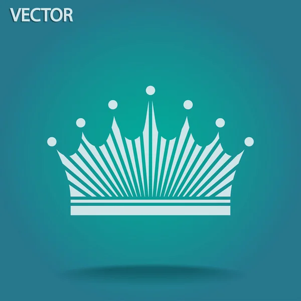 Ikona korony — Wektor stockowy