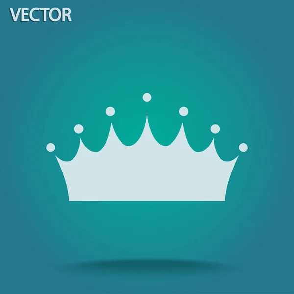 Icono de corona — Vector de stock