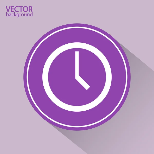 Icono del reloj — Archivo Imágenes Vectoriales