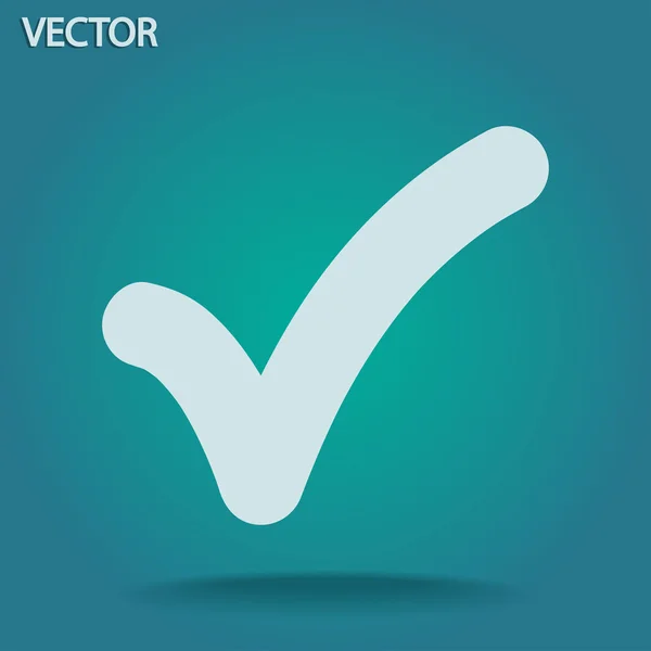 Confirmar iconos — Vector de stock