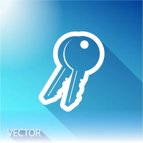 Icono clave de diseño — Vector de stock