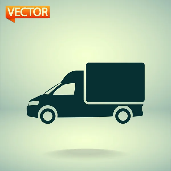 Vrachtwagen Icoon — Stockvector