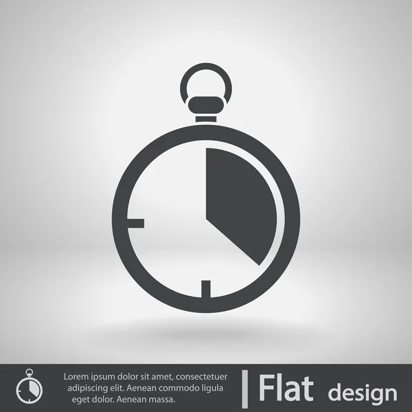 Design ícone cronômetro —  Vetores de Stock