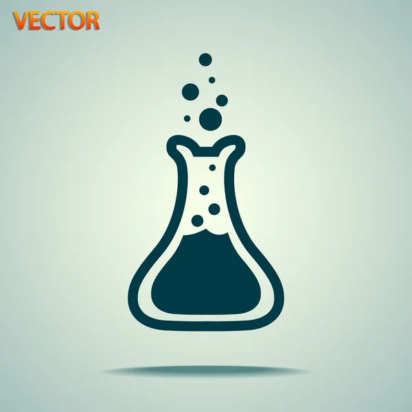 Ícone de química — Vetor de Stock