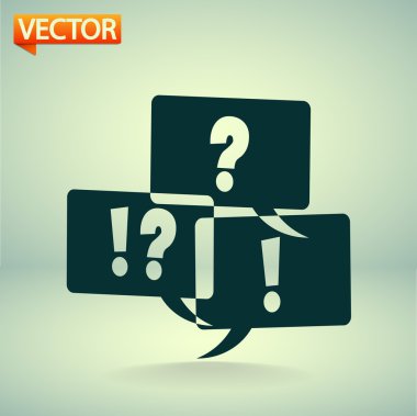 soru ve ünlem işareti