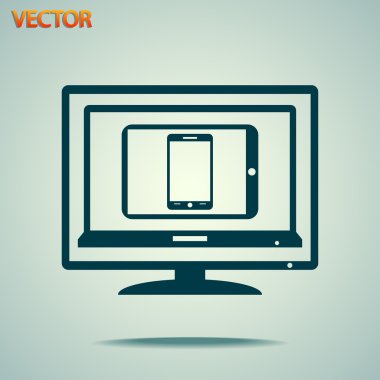 elektronik cihazlar simge kümesi