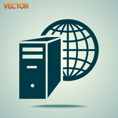 bilgisayar sunucusu simgesi