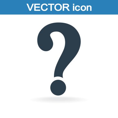 Soru işareti simgesi simgesi