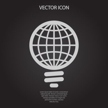 küresel ampul simgesi