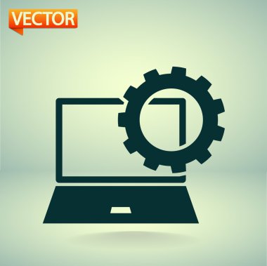 parametreler ayarlanıyor, dizüstü simgesi