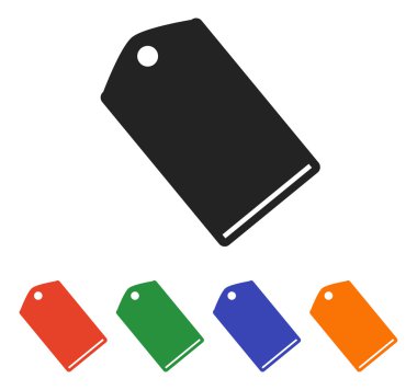 Etiketi simgesi tasarım