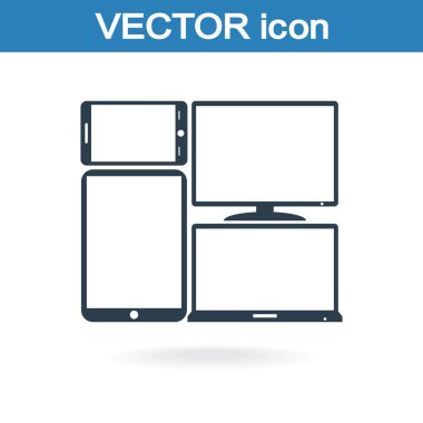 elektronik cihazlar simge kümesi