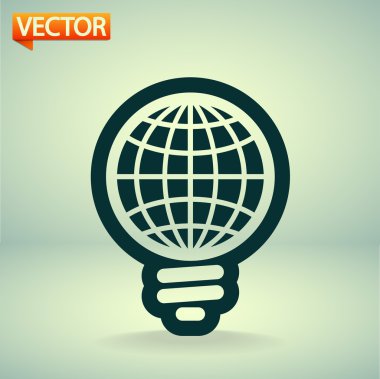 küresel ampul simgesi