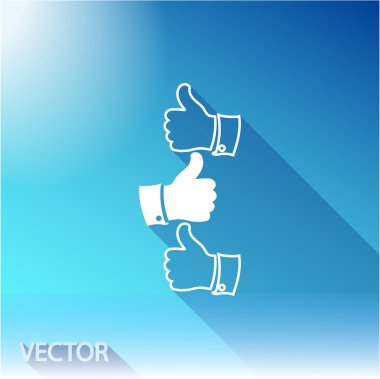 Simge gibi. Düz tasarım stili