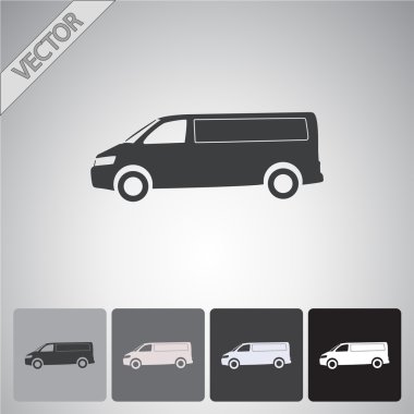 Kamyon simgesi tasarım