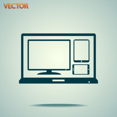 elektronik cihazlar simge kümesi