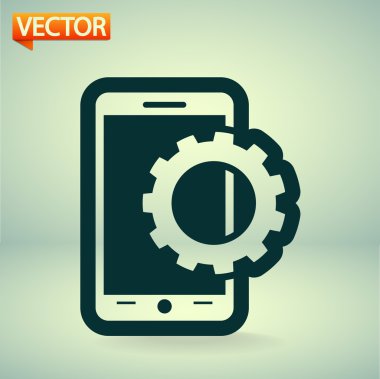 parametreleri ayarlama, mobil akıllı telefon simgesi