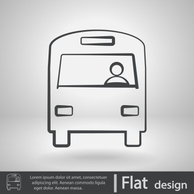 otobüs simgesi tasarım