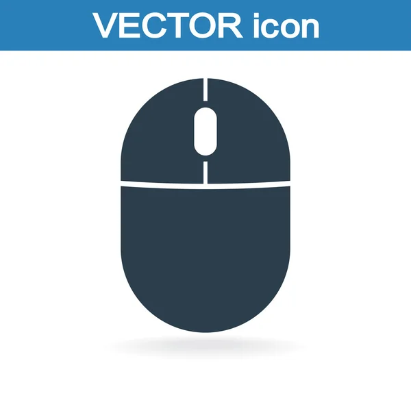 Icono del ratón ordenador — Vector de stock