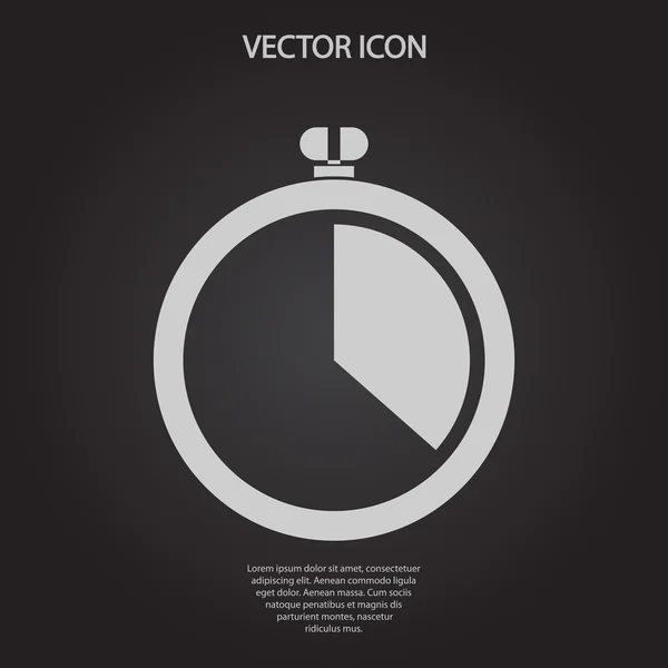 Icono de cronómetro — Archivo Imágenes Vectoriales