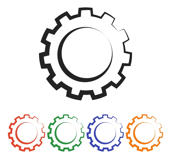 Gears icon — Stock Vector