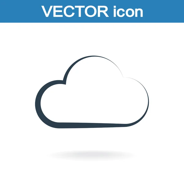 Cloud pictogram — Stockvector